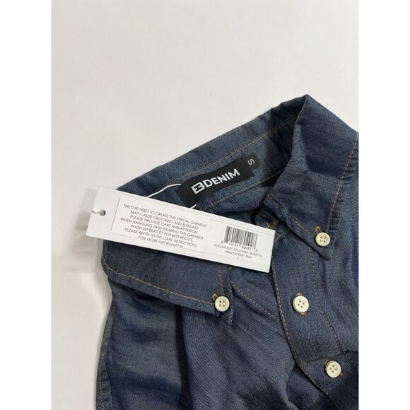 EB Denim Adeline Button Down Shirt in Mariette - Picture 5 of 6